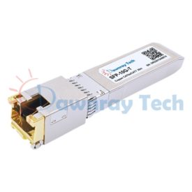 Alcatel-Lucent 阿爾卡特朗訊 iSFP-10G-T 相容 SFP+ 銅纜模組 10GBASE-T 10.3Gbps CAT6a/CAT7 雙絞線 RJ45 30m