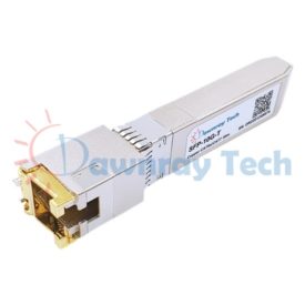 Alcatel-Lucent 阿爾卡特朗訊 iSFP-10G-T 相容 SFP+ 銅纜模組 10GBASE-T 10.3Gbps CAT6a/CAT7 雙絞線 RJ45 30m