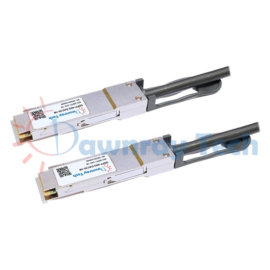 1m (3.28ft) 中性泛用 QSFP-40G-DAC30-1M QSFP+ to QSFP+ 直連電纜 40GBASE-CR4 40Gbps Twin-axial