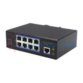 9 埠工業級非網管型 100M Ethernet 乙太網路交換機 9 電