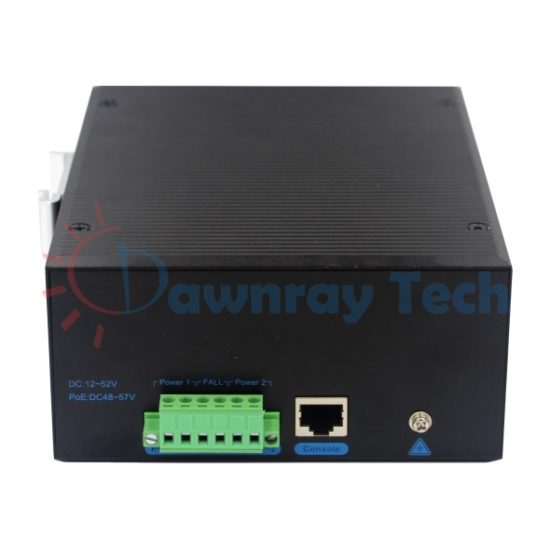 24 埠工業級 PoE L2 網管型 Gigabit Ethernet 乙太網路交換機 4 光 20 電 12 PoE