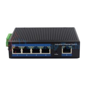 5 埠工業級非網管型 Gigabit Ethernet 乙太網路交換機 5 電