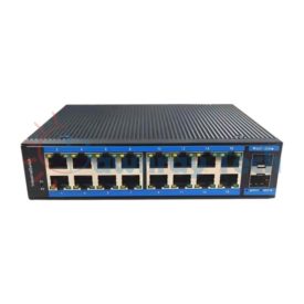 18 埠工業級非網管型 Gigabit Ethernet 乙太網路交換機 2 光 16 電