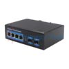 6 埠工業級非網管型 Gigabit Ethernet 乙太網路交換機 2 光 4 電