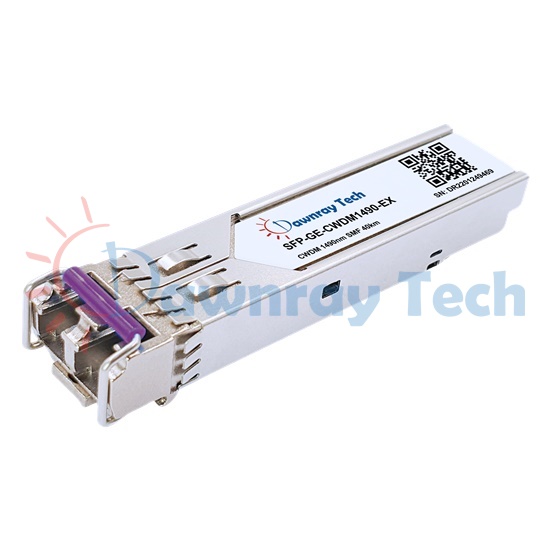 MikroTik S-C49DLC40D 相容 SFP 光纖模組 1000BASE-CWDM 1000Mbps 1490nm 單模 雙芯 LC 40km DOM